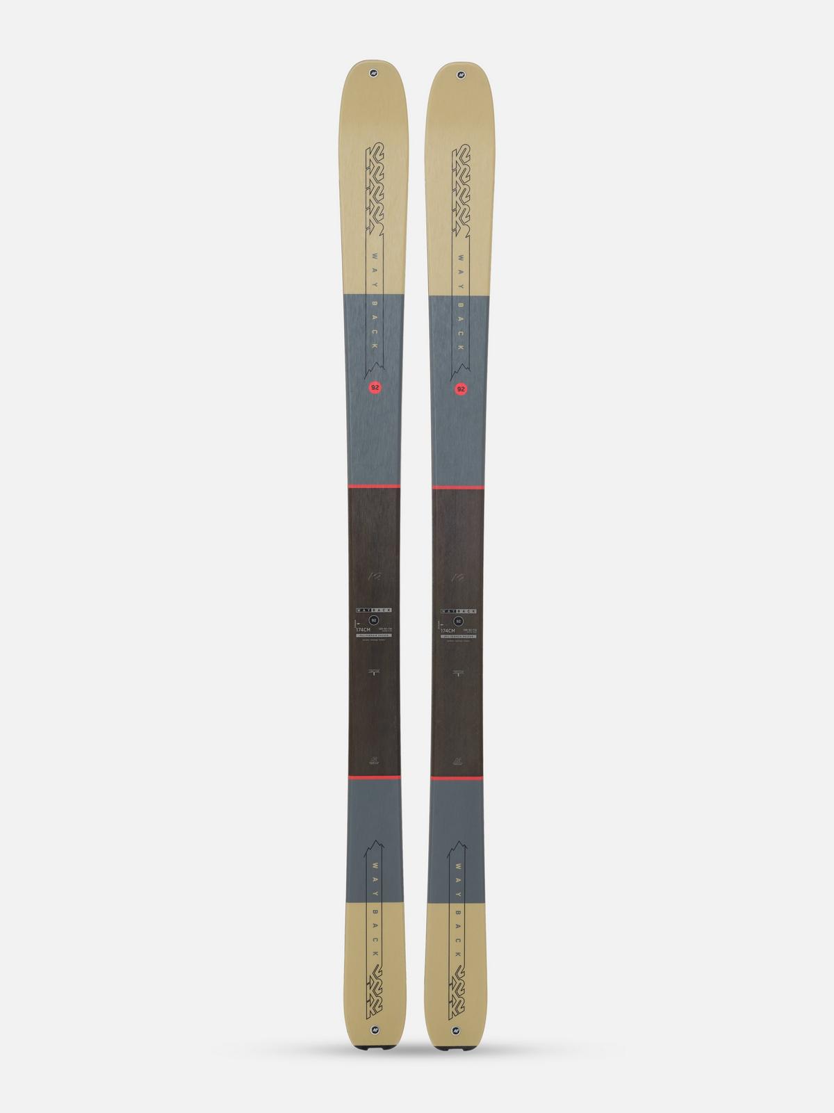 K2 Wayback 92 Men's Skis 2024 | K2 Skis and K2 Snowboarding