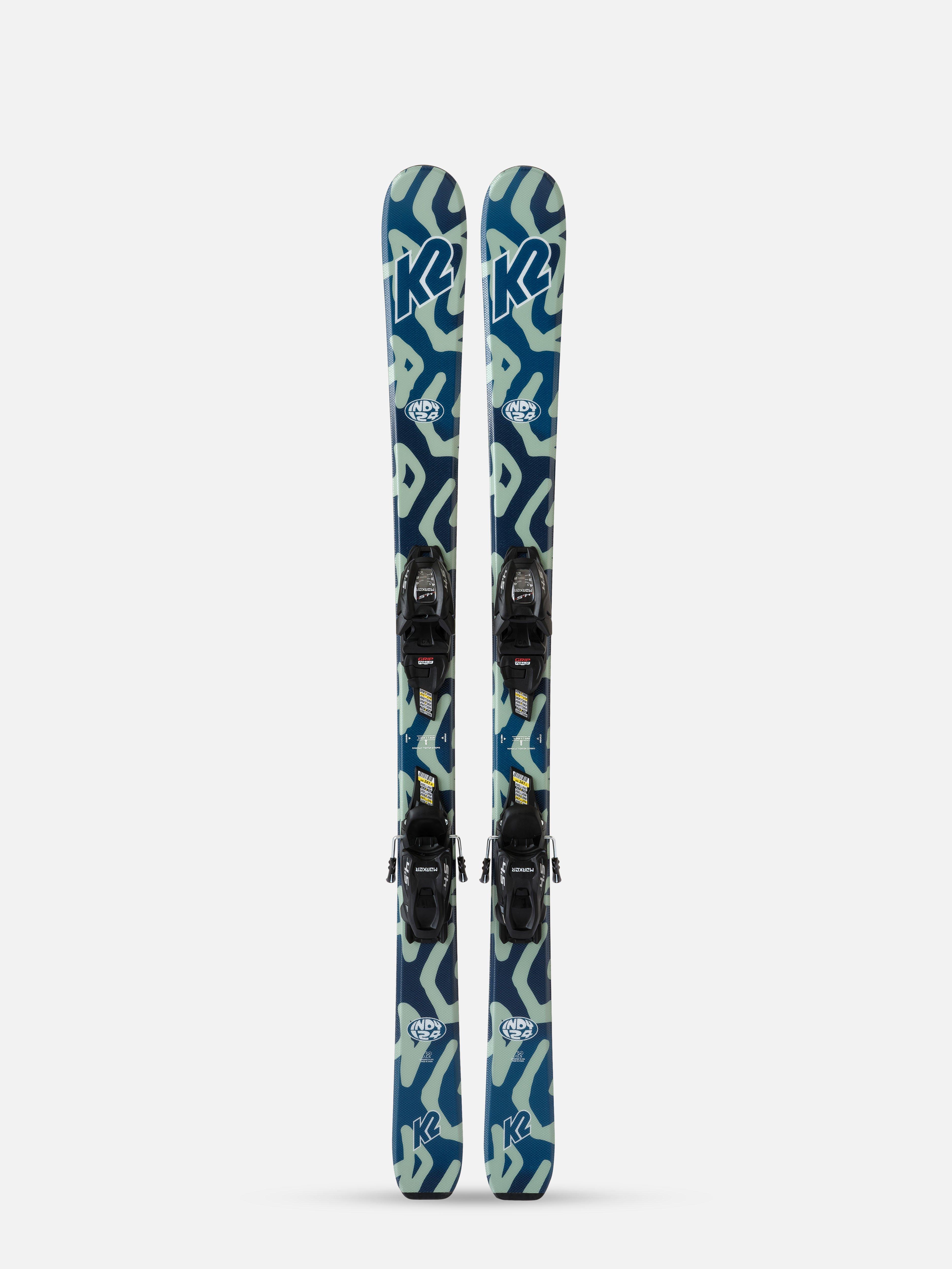 ジュニアスキー4点セット K2 INDY 124cm ブーツ23cm K2 Indy Skis + FDT 4.5 Bindings - Kids' 2026 | evo
