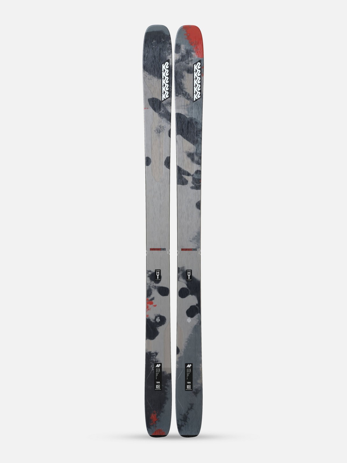 K2 Mindbender 108Ti Unisex Skis 2025 | K2 Skis and K2 Snowboarding