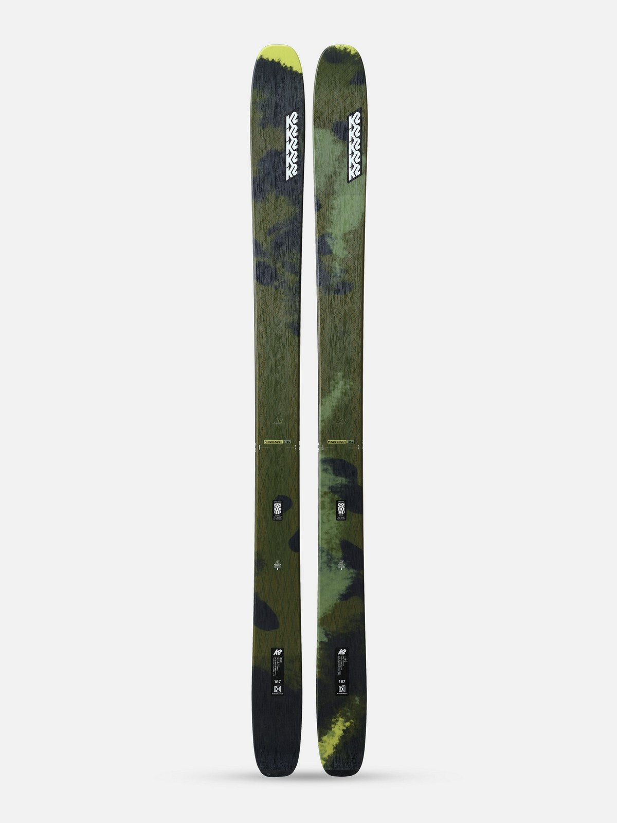 K2 Mindbender 116C Men's Skis 2025 | K2 Skis and K2 Snowboarding