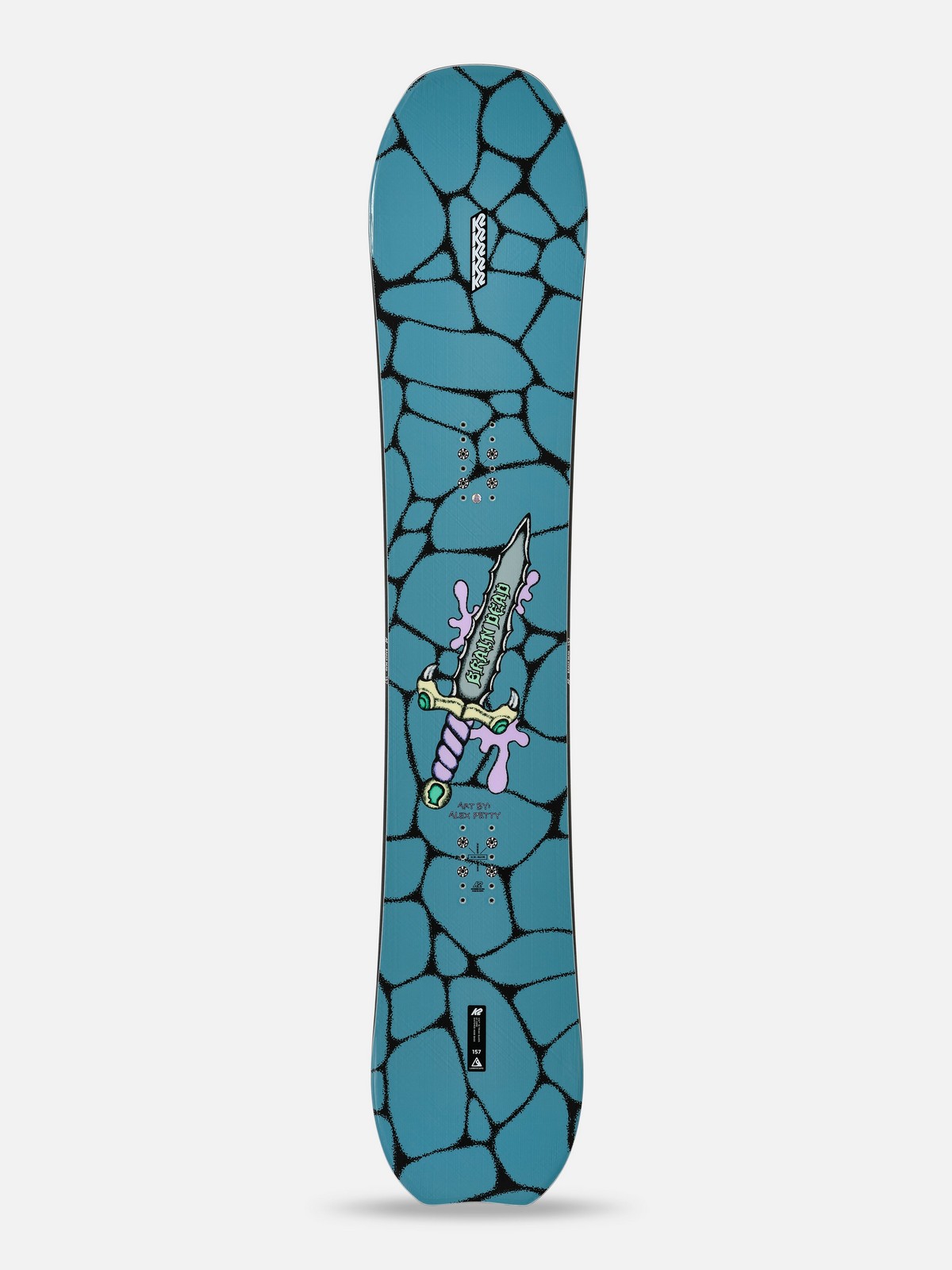 K2 X Brain Dead Passport Snowboard 2025 | K2 Skis and K2 Snowboarding