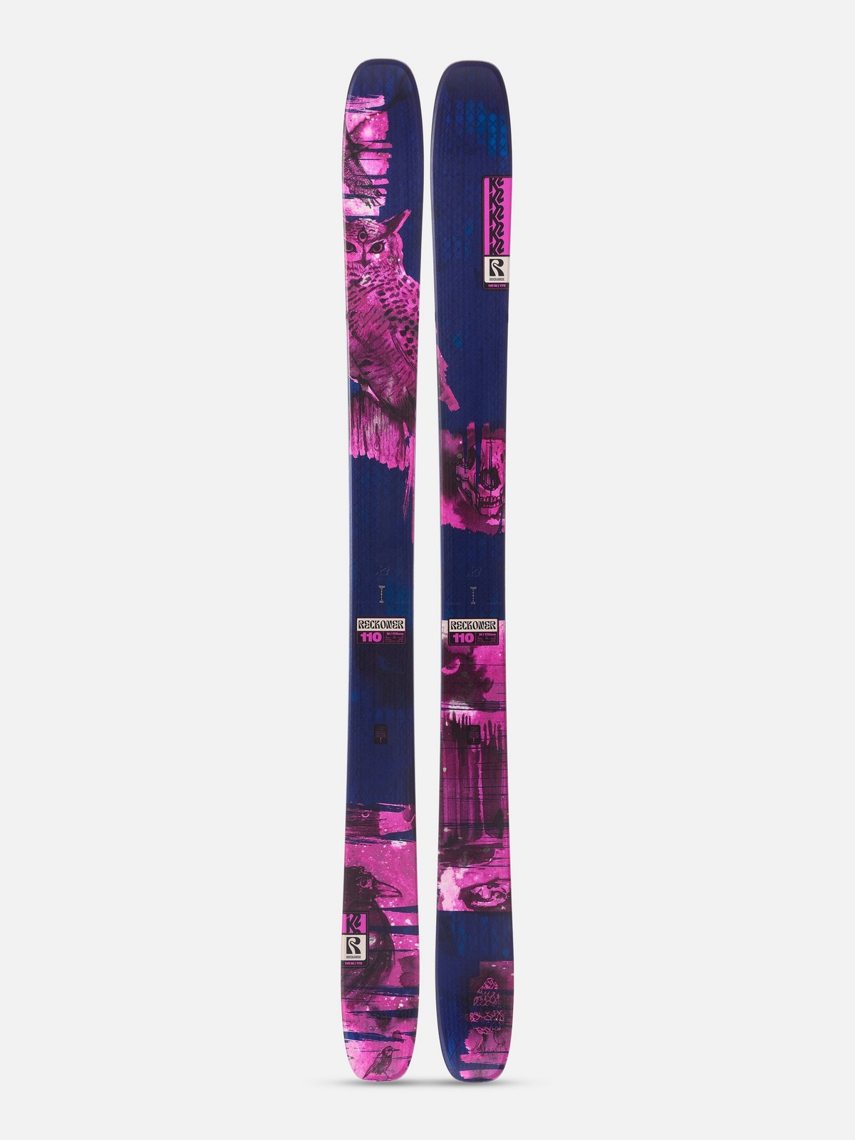 K2 Reckoner 110 Women's Skis 2026 | K2 Skis and K2 Snowboarding