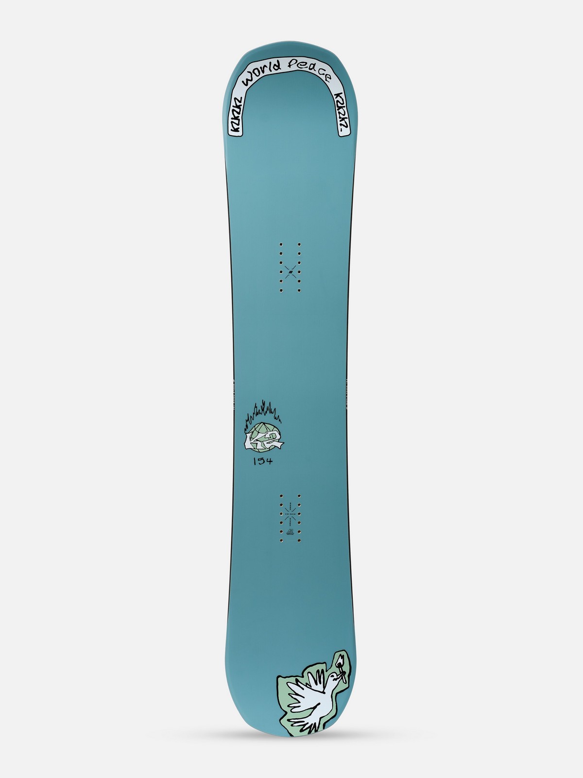 K2 WORLD PEACE (ワールドピース) 148cm K2 World Peace Men's Snowboard 2026 | K2 Skis and K2 Snowboarding