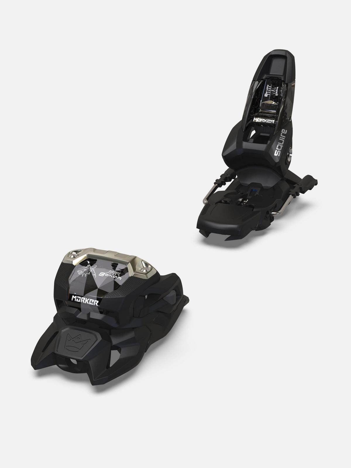 MARKER SQUIRE TCX D サイズ調整可能 ブレーキ100mｍ Marker Squire 11 TCX Adjustable Ski Bindings | SkatePro