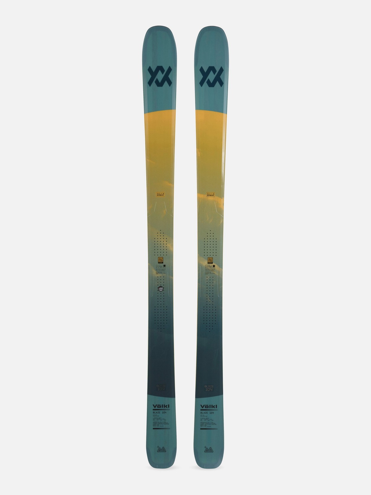 Volkl Blaze 104 179cm 24/25 フォルクル スキー VÖLKL Blaze 104 Teal Skis 2026 Völkl