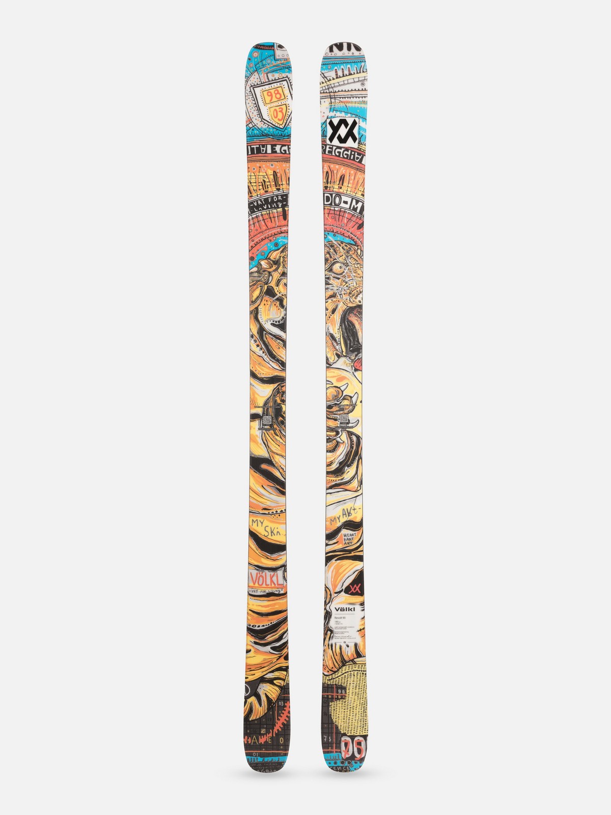 V&ouml;lkl Revolt 90 Skis 2027 | Twin Tip Freestyle Ski