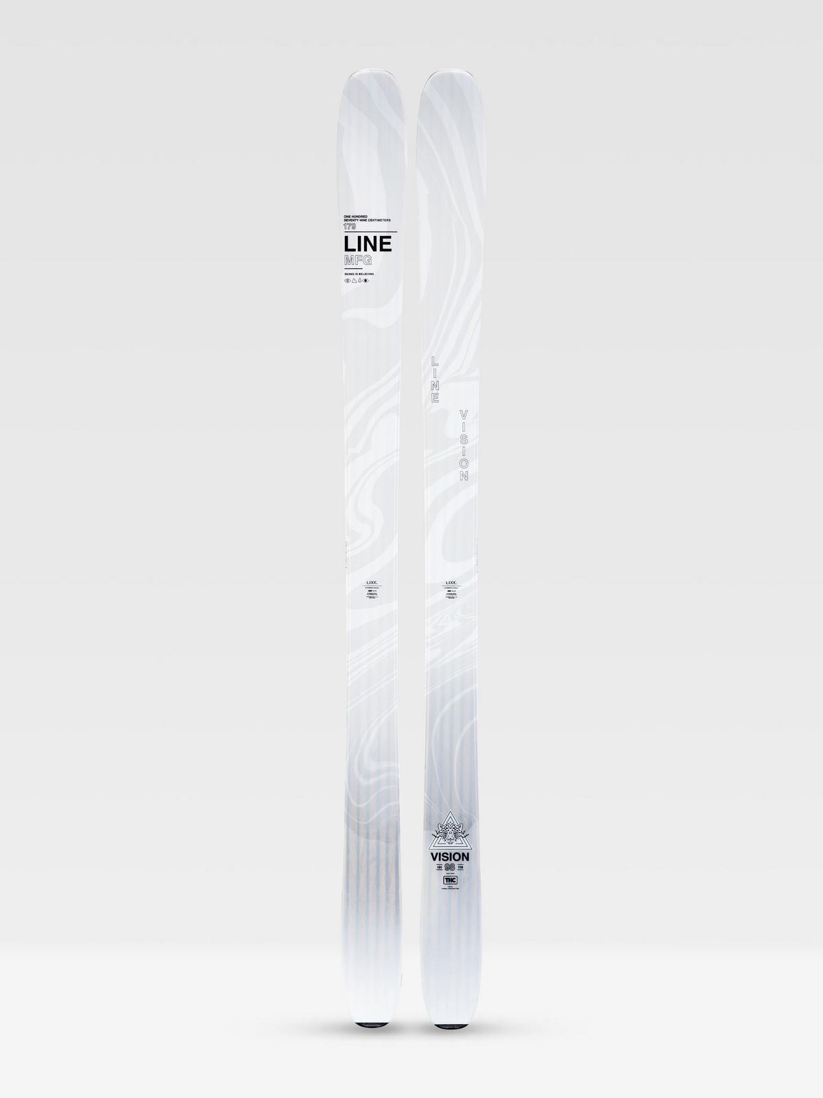 LINE Vision 98 Skis - All-new ski - The best lightweight ski for 