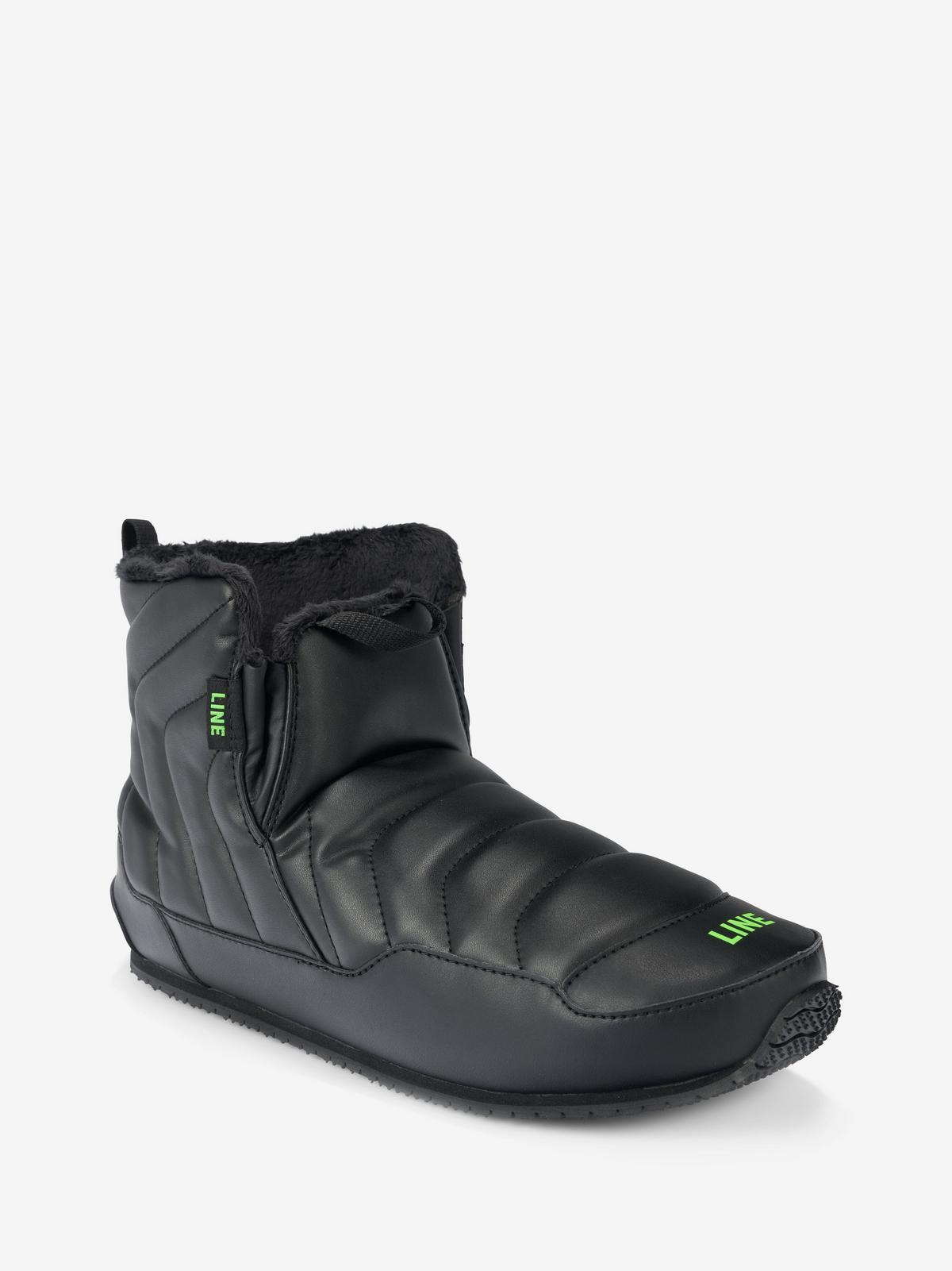 LINE Aprés Booties 1.0 Black 2024 | LINE Skis, Ski Poles, & Clothing