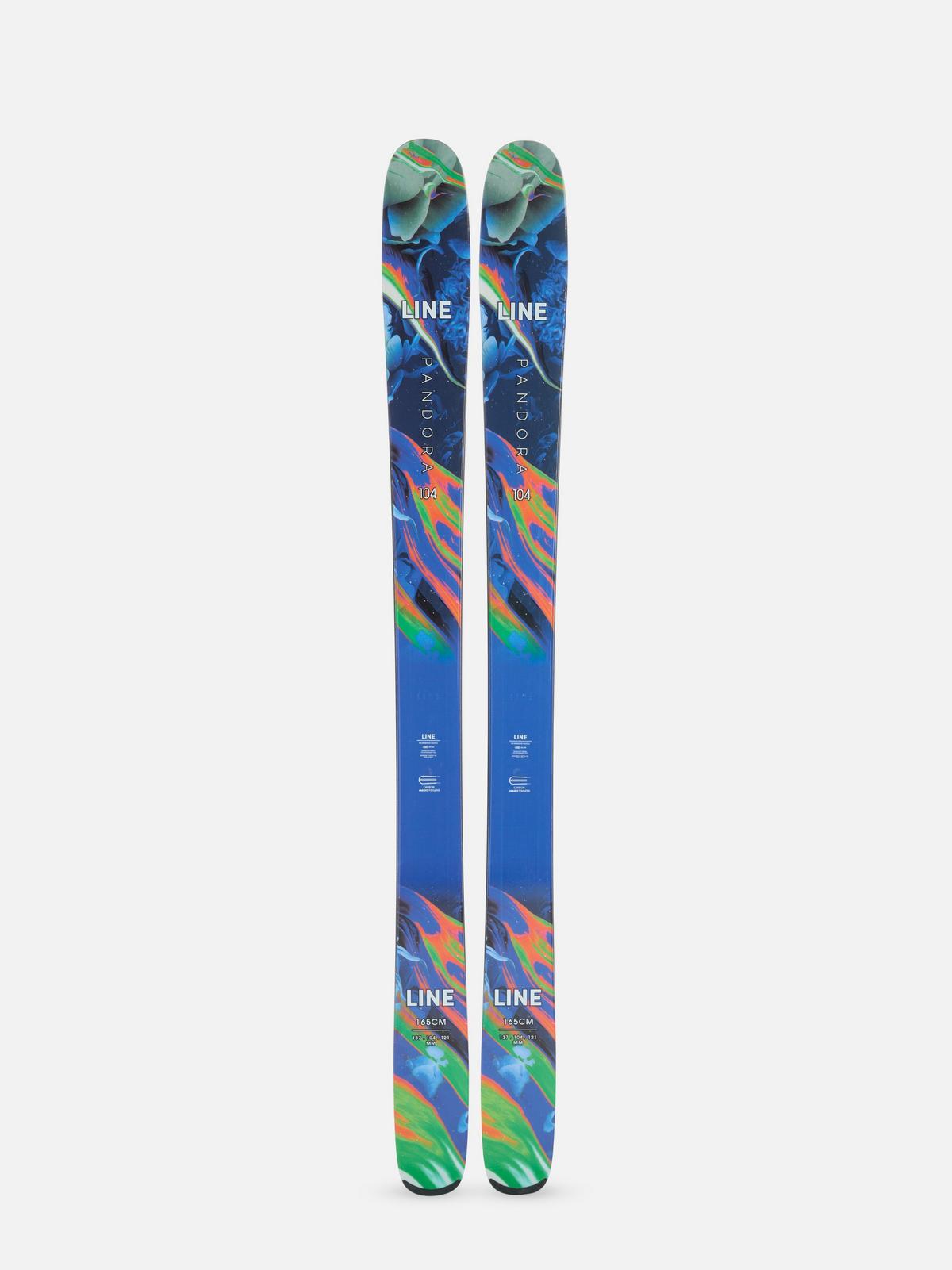 LINE Pandora 104 Skis 2024 | LINE Skis, Ski Poles, & Clothing