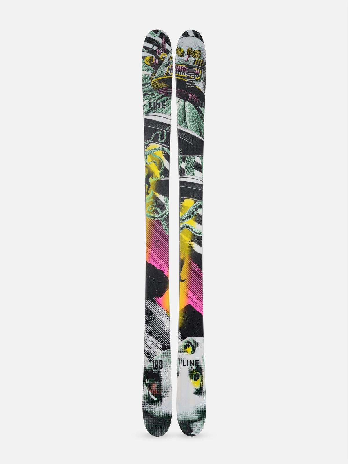 LINE Bacon 108 Skis 2025 Freestyle, All Mountain, Powder $749.95