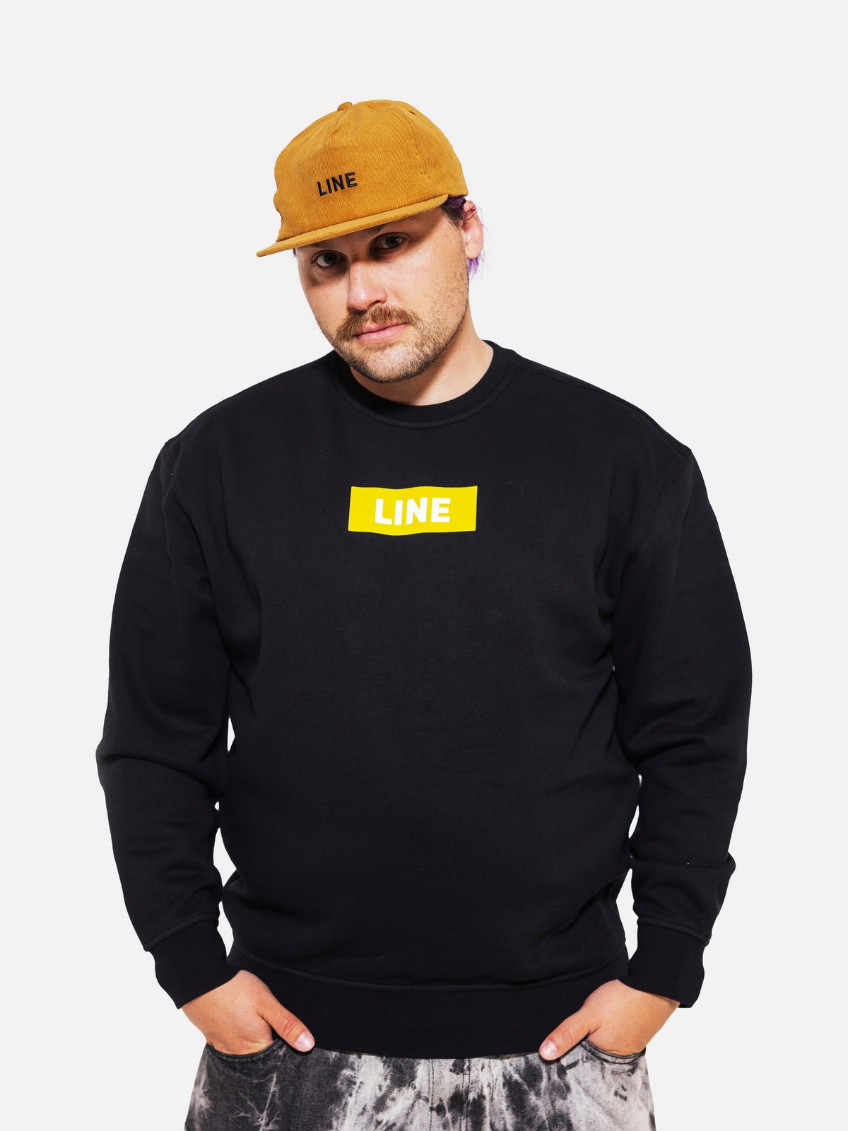 LINE Full Speed Crewneck Sweatshirt 2025 | LINE Skis, Ski Poles