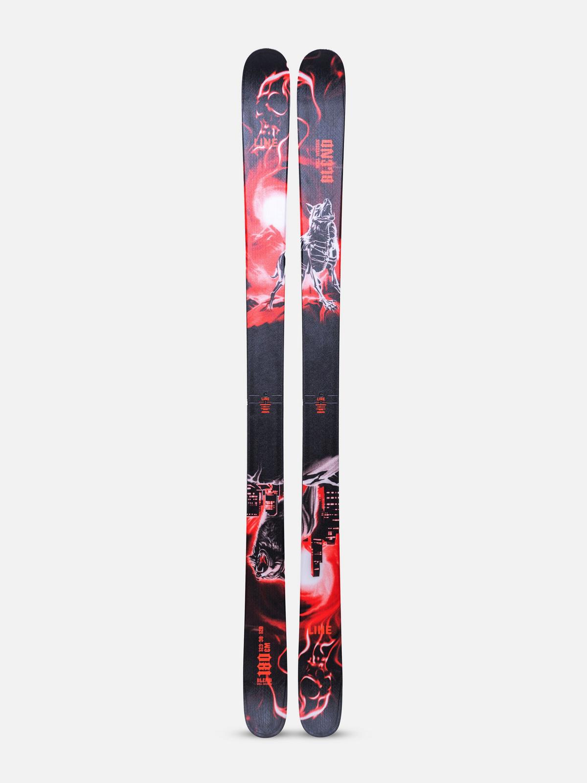 LINE Blend Will Wesson Skis 2025 | LINE Skis, Ski Poles