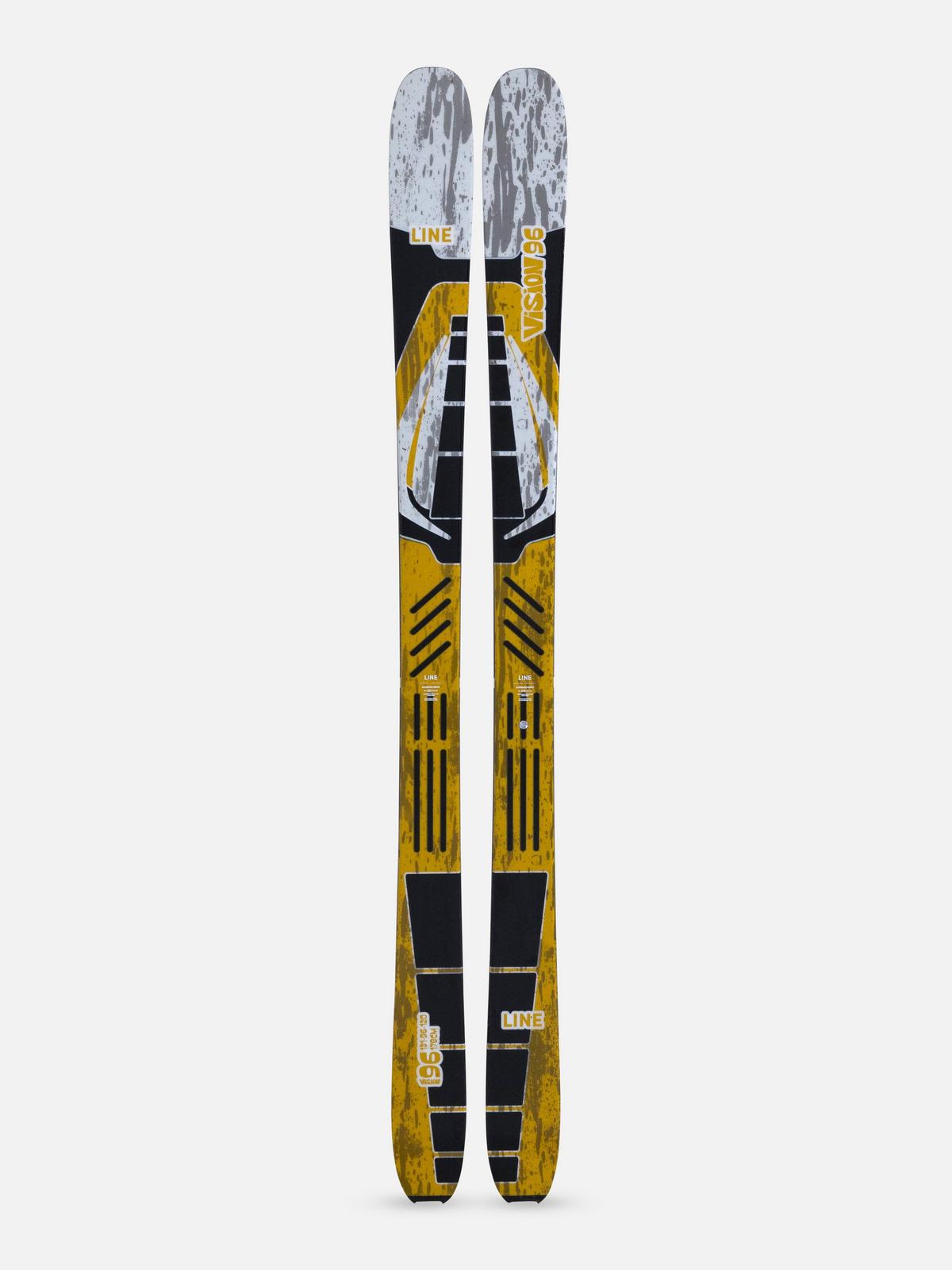 スキー LINE ski 2025 Line Optic 96 Skis with Marker Griffon 13 ID Bindings