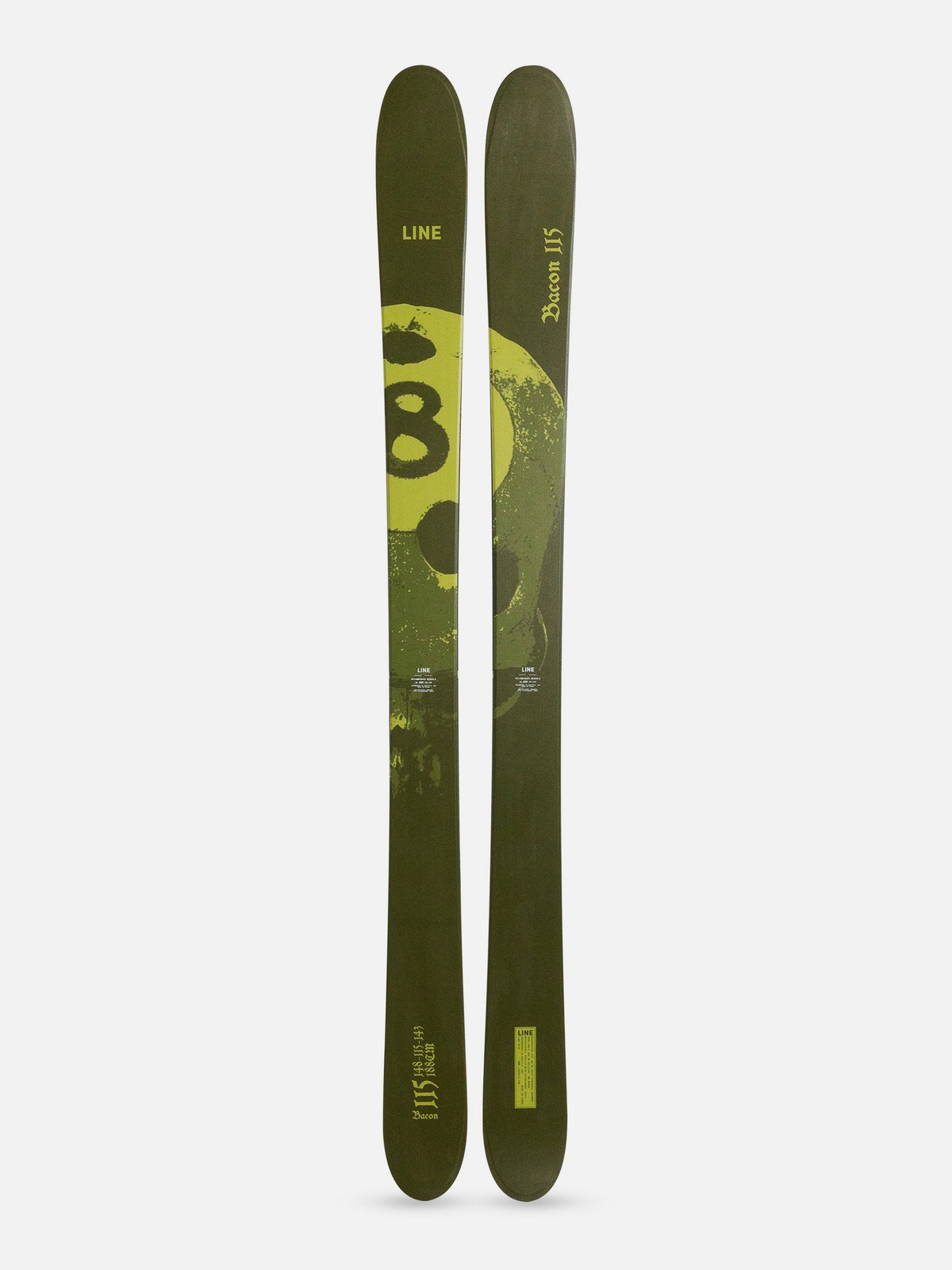 LINE Bacon 115 Skis 2027 | LINE Skis, Ski Poles, & Clothing