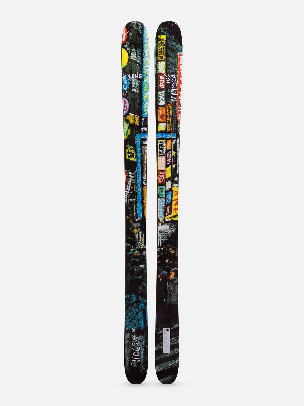 LINE Pandora 106 Skis 2027 | LINE Skis, Ski Poles, & Clothing