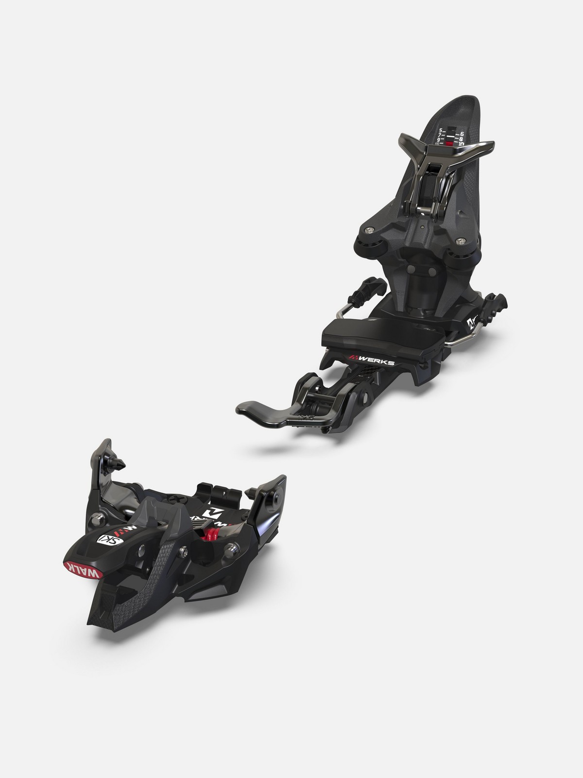 MARKER KINGPIN M-WERKS 12 マーカー MARKER Kingpin Mwerks 12 Bindings 2026 | LINE Skis, Ski Poles