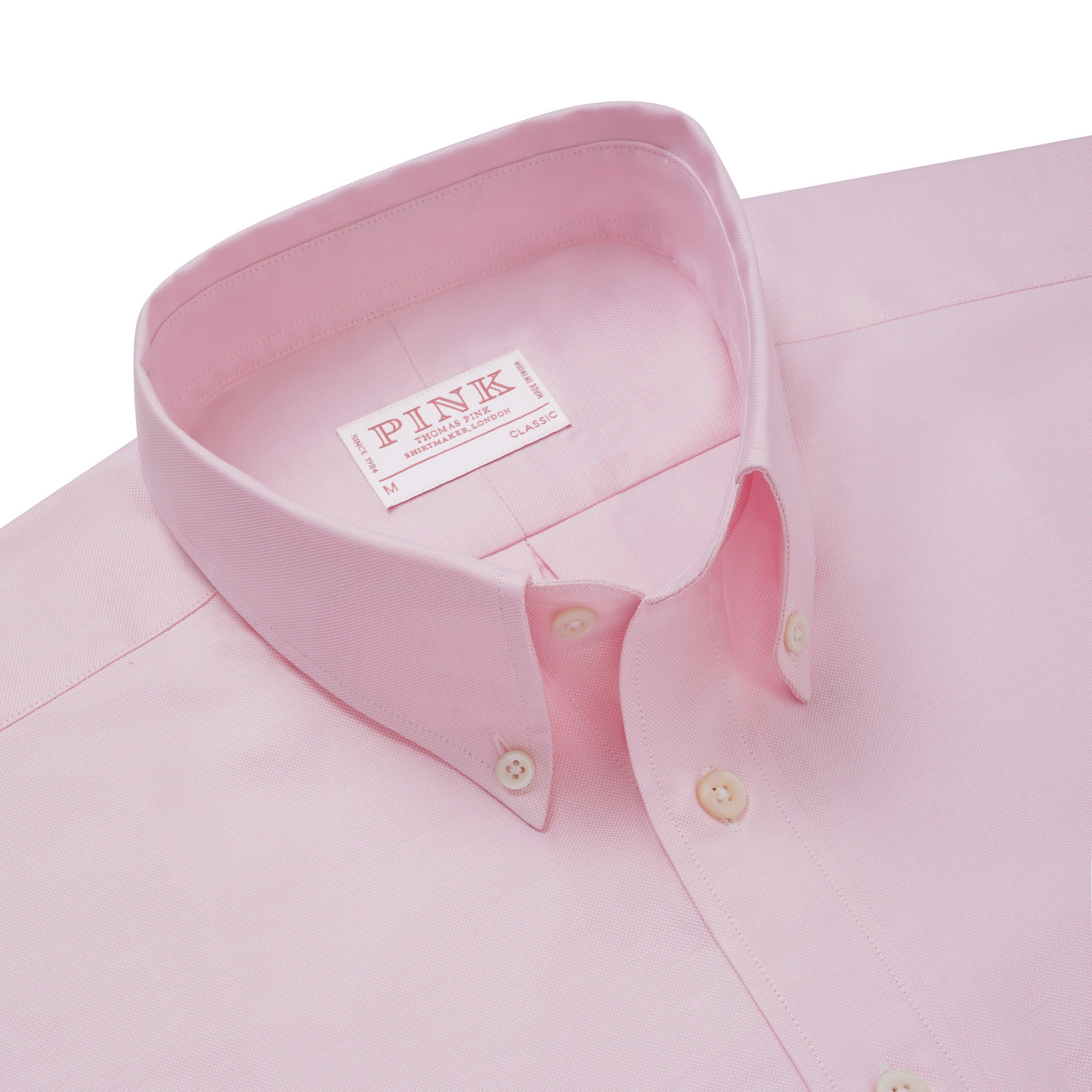Thomas pink mens dress shirt sales