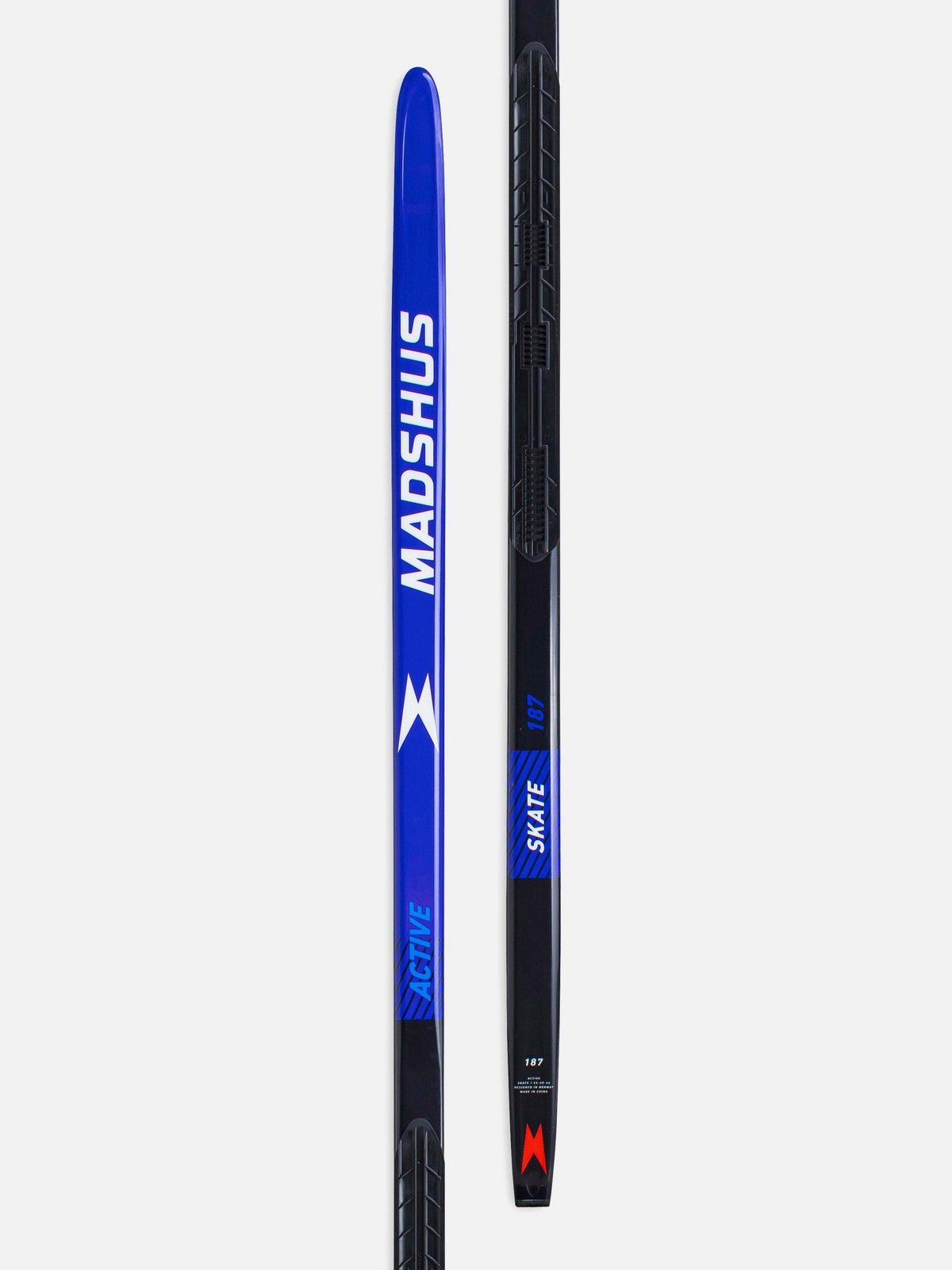 Madshus Active Skate Skis with Performance Skate Bindings (Mounted