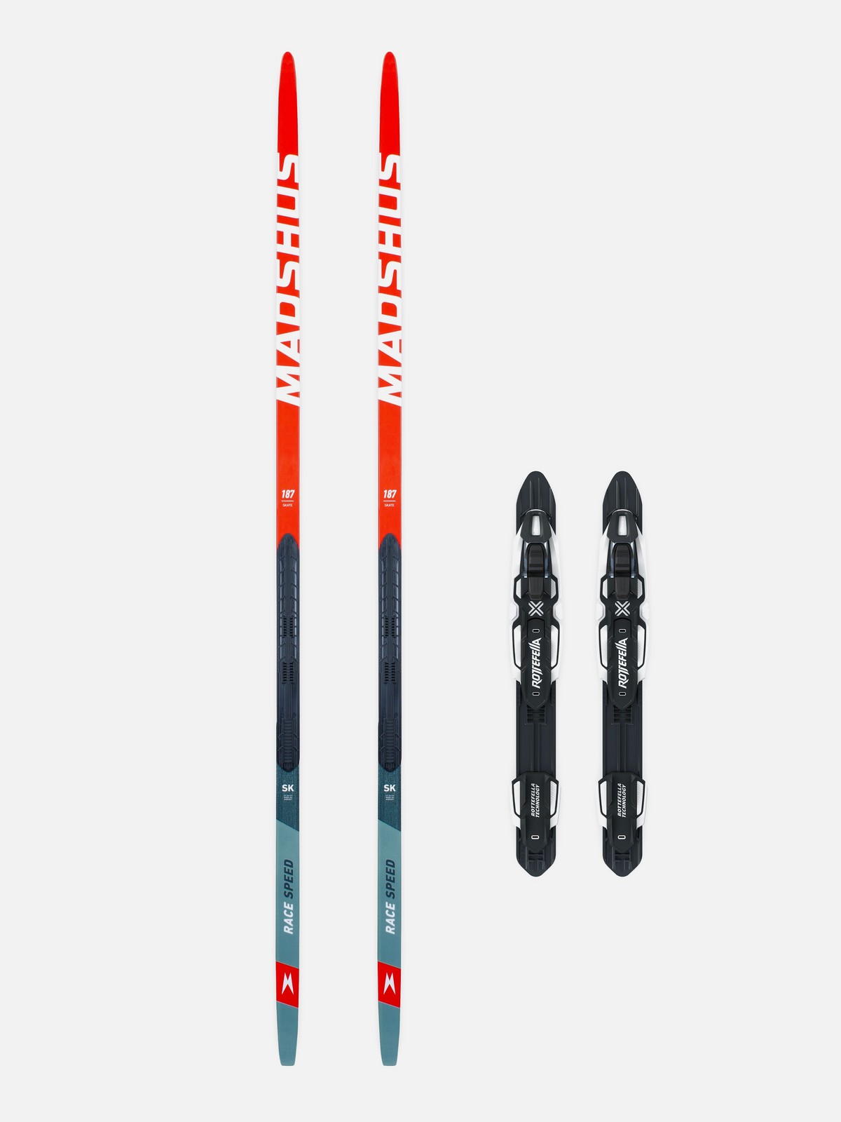 Madshus Race Speed Skate Skis with Performance Bindings (Unmounted
