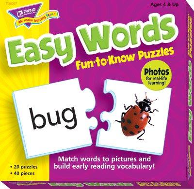 Easy Words Fun To Know Puzzle | Mardel | 1195080