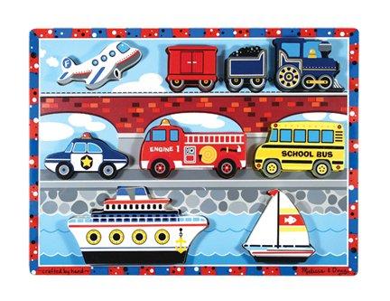 Chunky Vehicles Wooden Puzzle, Ages to Years Old, Pieces