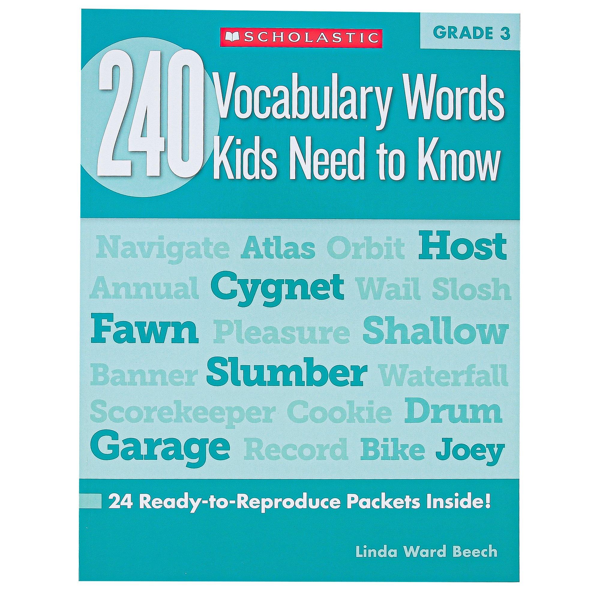 240-vocabulary-words-kids-need-to-know-workbook-grade-3-reproducible