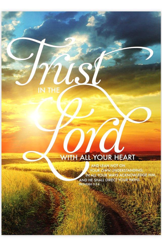 Trust in the Lord Christian Classroom Poster | Mardel | 3404100