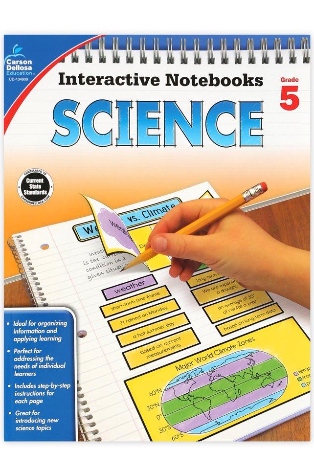 Carson-Dellosa, Interactive Notebook: Science, Grade 5 | Mardel | 3493400
