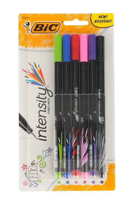 Bic, Intensity Marker Pens, Fine Point, Assorted Colors, Pack of