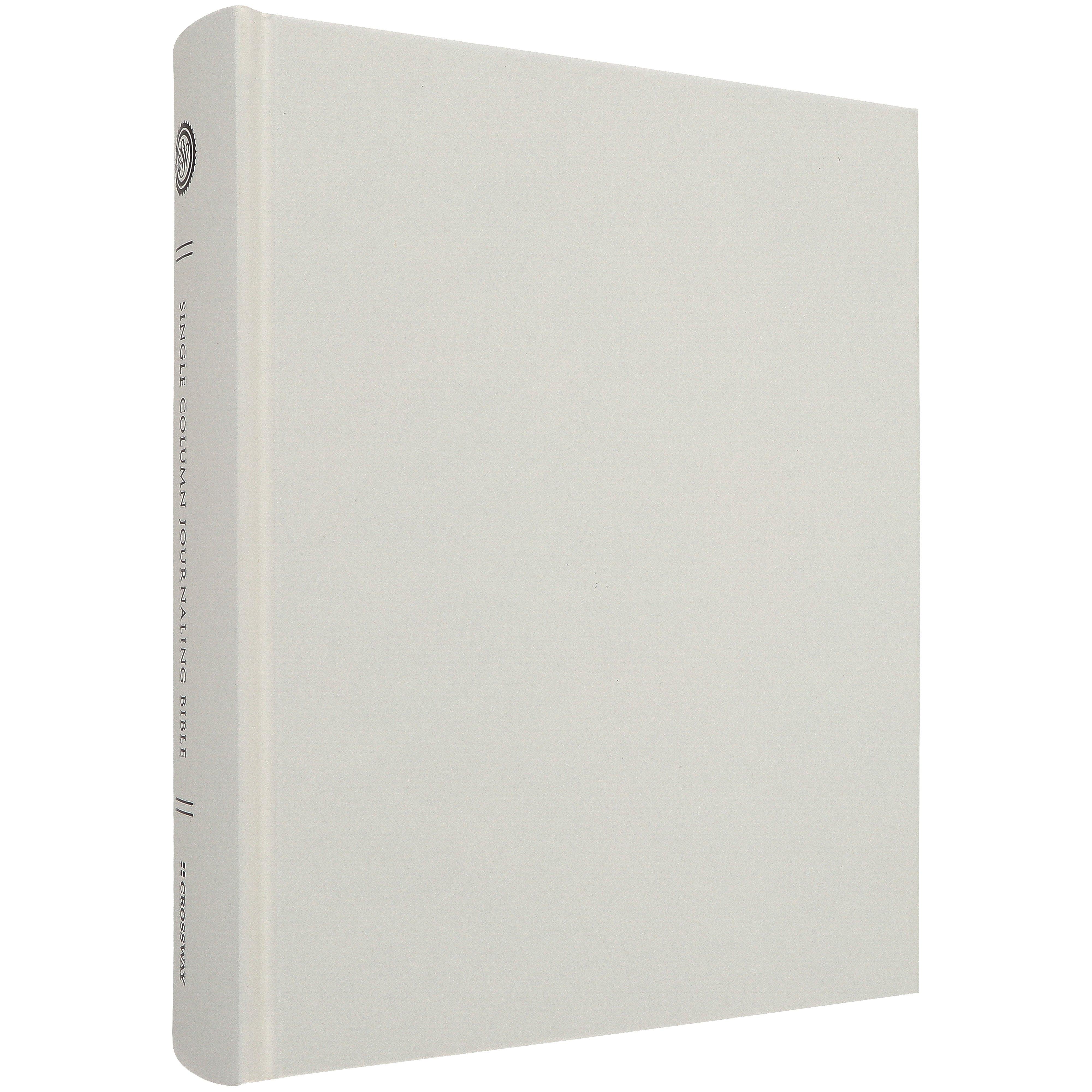 ESV Single Column Journaling Bible, Hardcover, Customizable Cover