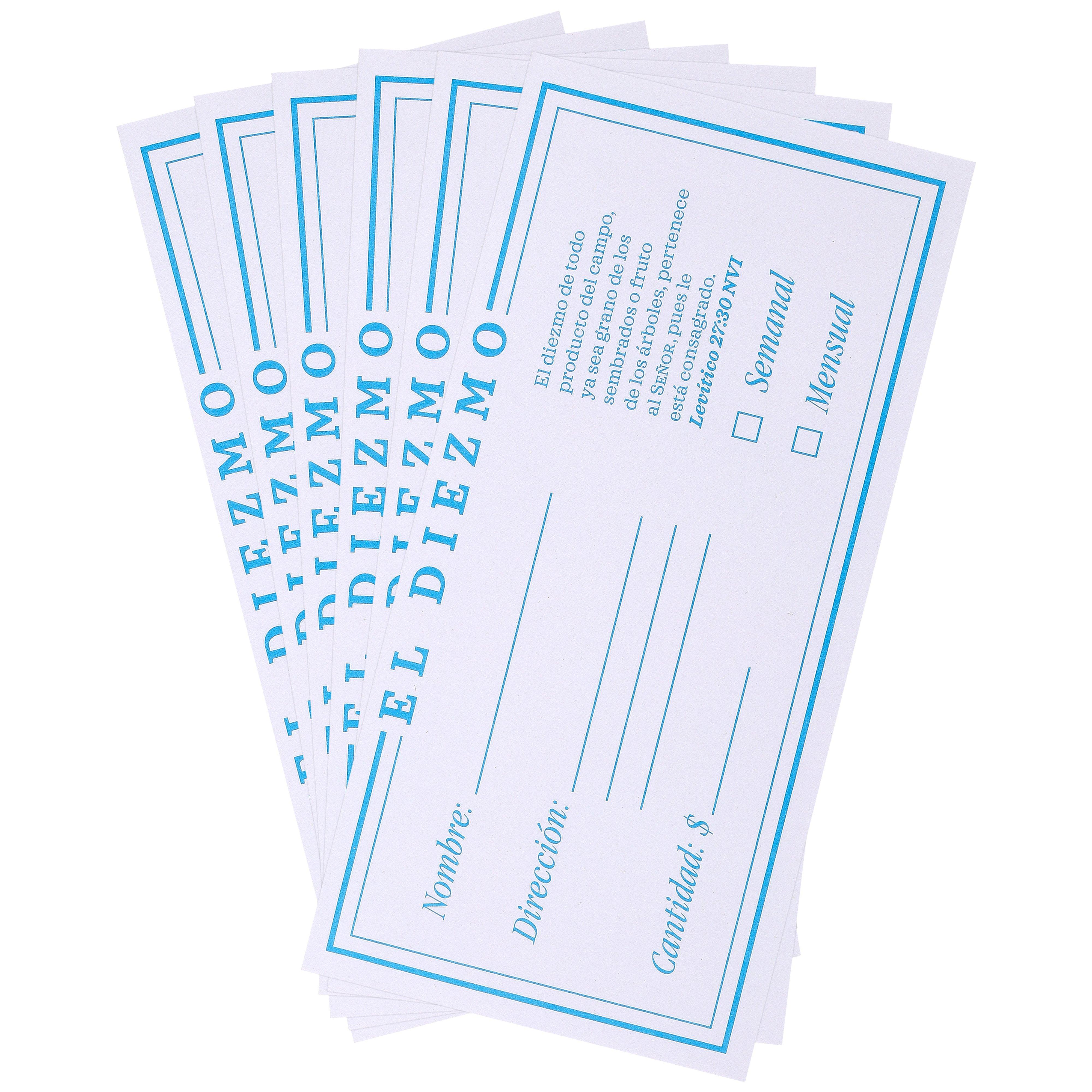 El Diezmo Spanish Tithe Envelopes, by Salt & Light, 100 count | Mardel ...