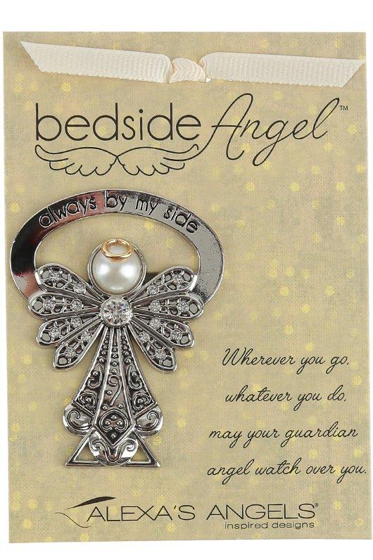 Alexa's Angels, Always by My Side Bedside Angel, Metal, 2 1