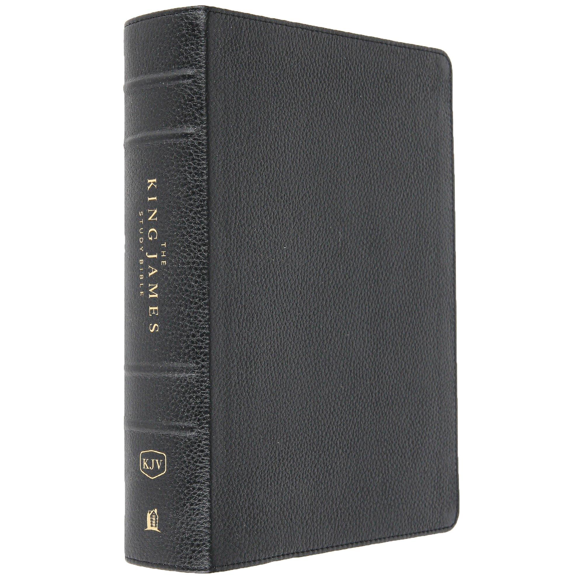 KJV, Thomas Nelson Full-Color Study Bible, Thumb Indexed, Black ...