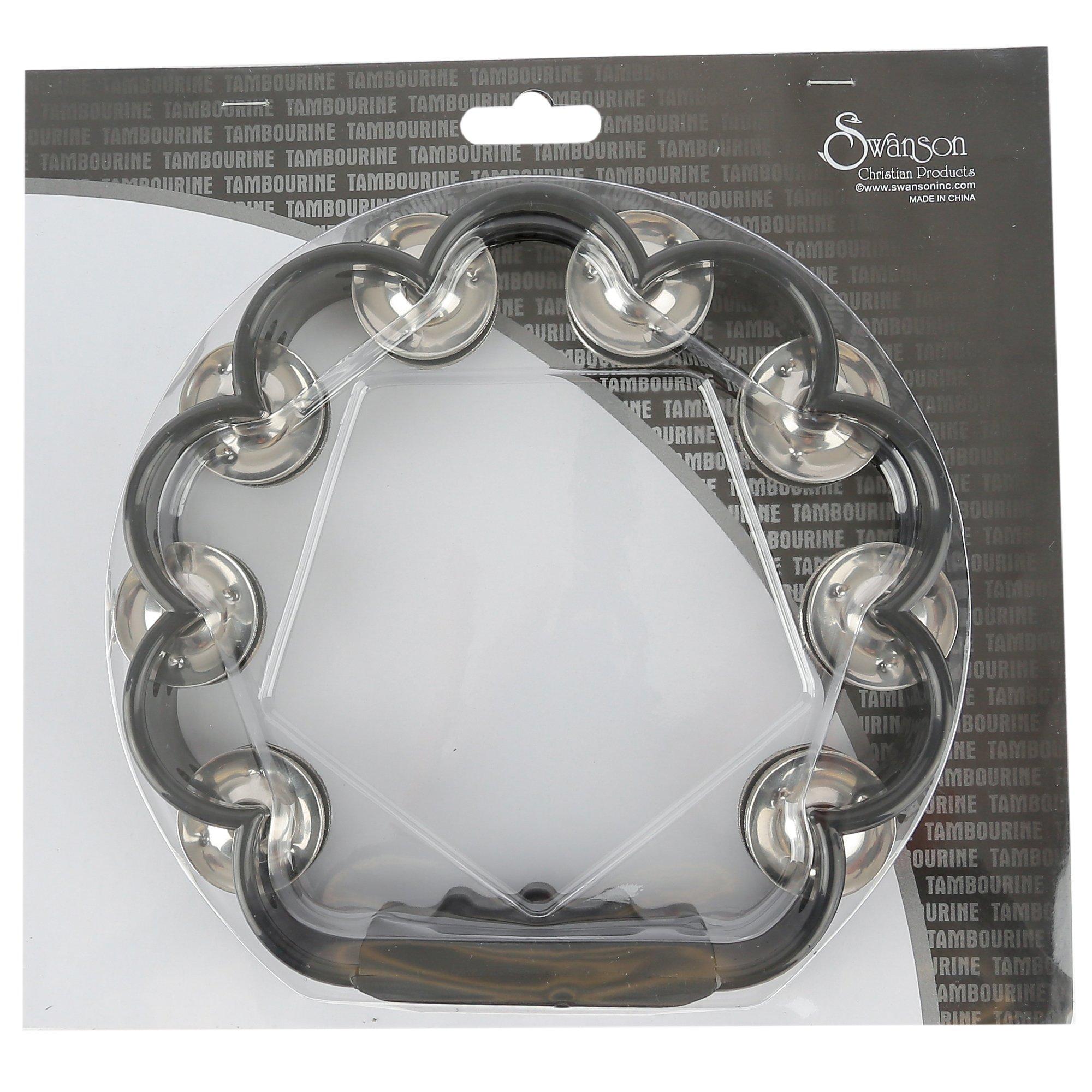 Swanson, Scalloped Tambourine, Blue, 8 x 8 1/2 inches | Mardel