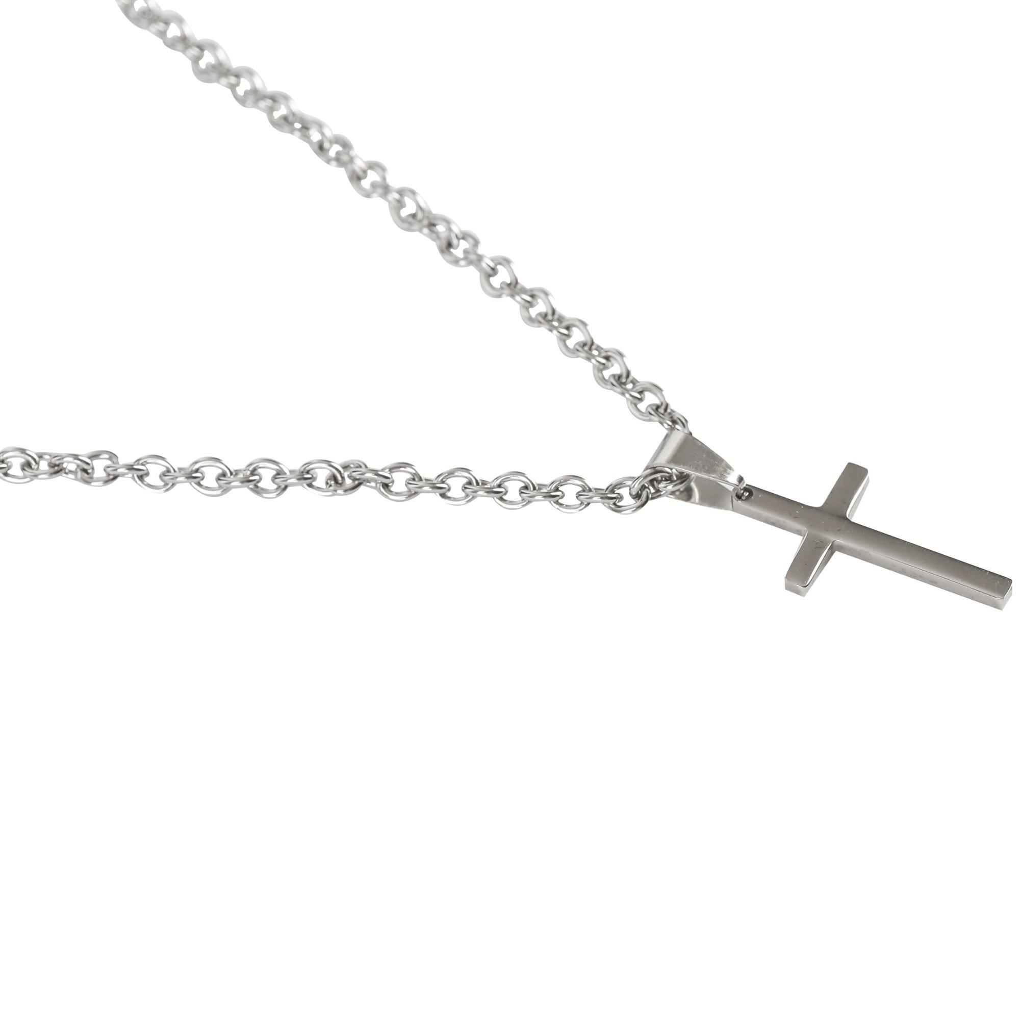 Jeremiah 17:7 Man of God Silver Cross Necklace | Mardel | 3731486
