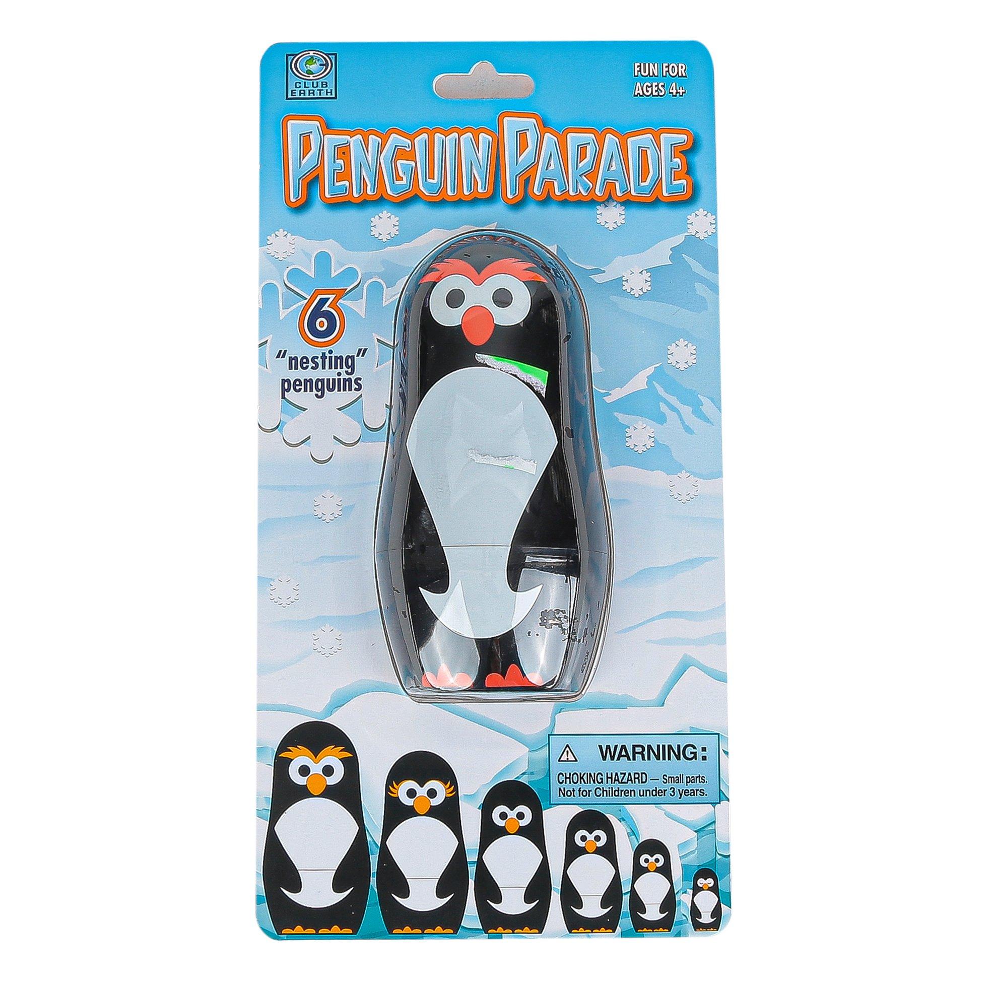 Penguin Parade, Ages 4 Years and Older, 6 Pieces