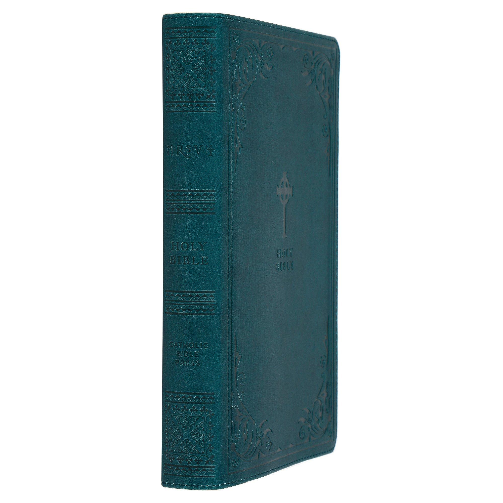 NRSV Catholic Gift Bible, Imitation Leather, Teal | Mardel | 3838968