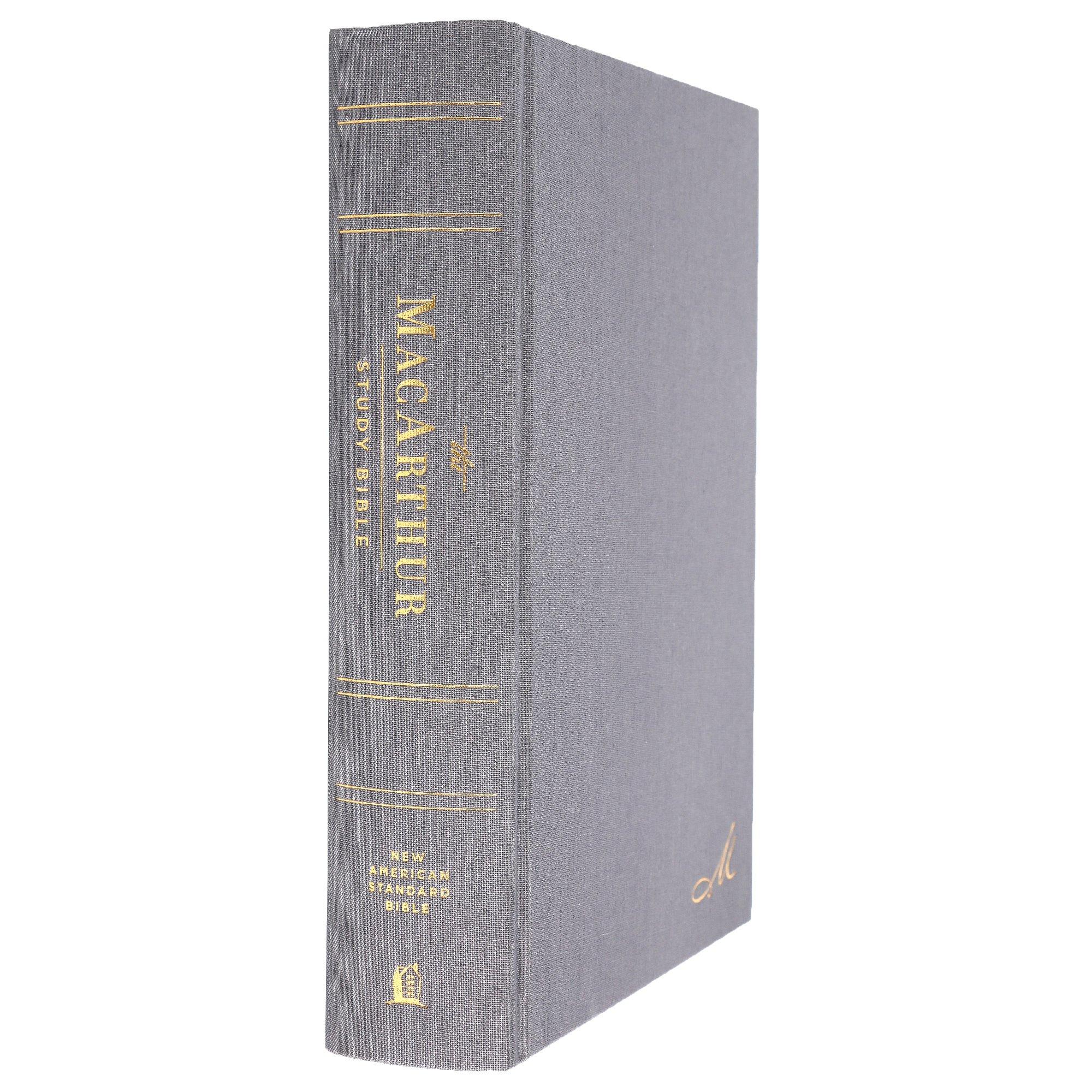 NASB, MacArthur Study Bible: Second Edition, Hardcover, Gray