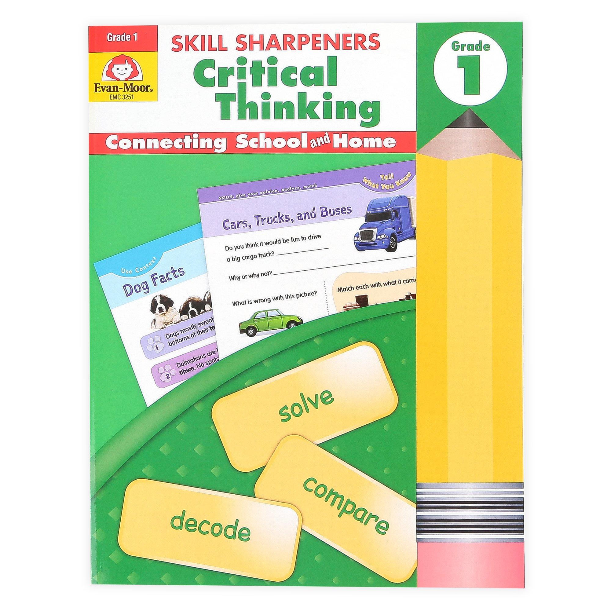 Skill Sharpeners Critical Thinking Grade 1 Activity Book