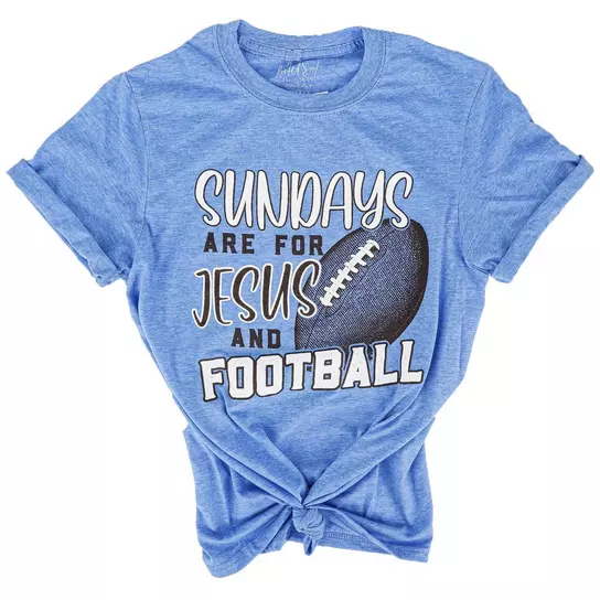 Football with Jesus Women T Shirt Football with Jesus Women T Shirt