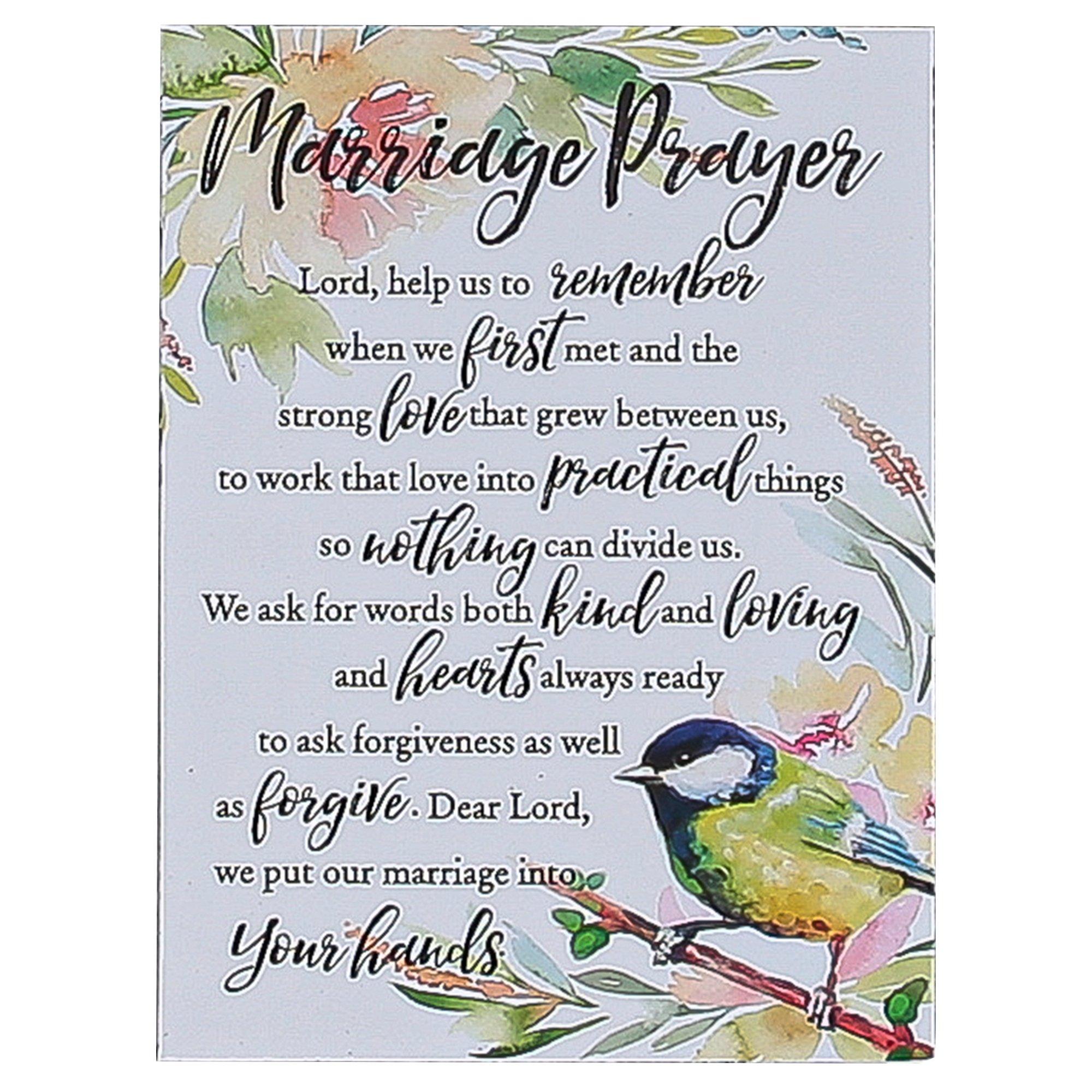 Marriage Prayer Magnet, 3 x 4 inches