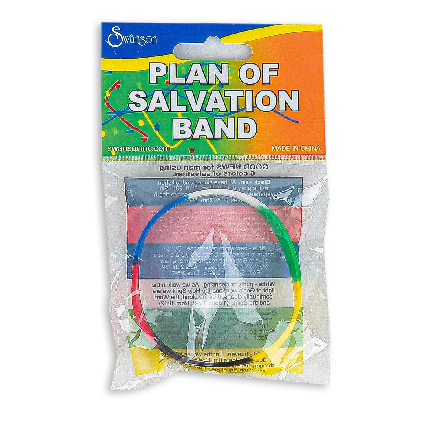 Swanson, Plan of Salvation Band Bracelet, Silicone, One Size Fits Most ...