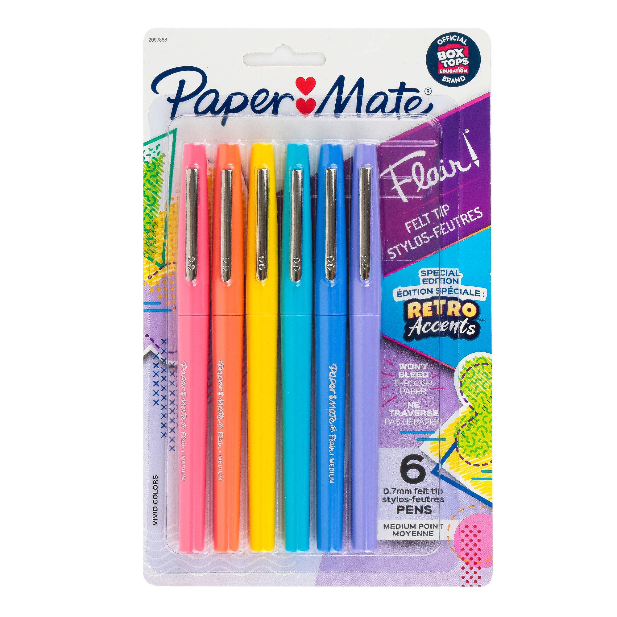 Paper Mate, Flair Felt Tip Pens, Each of Colors Mardel 3892254