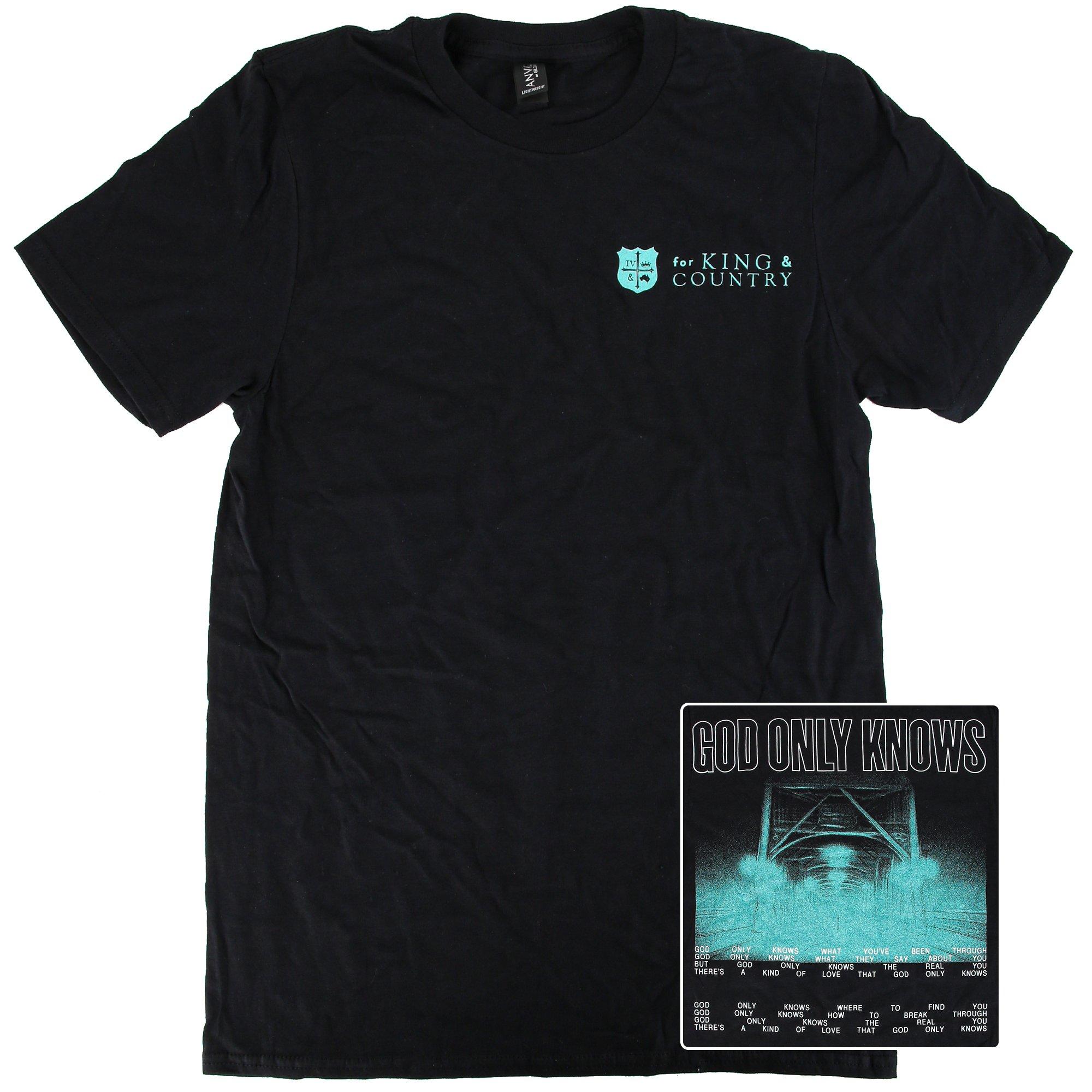 ミュージシャン GOD ONLY KNOWS COLLEGE LOGO T-SHIRT GOD ONLY KNOWS COLLEGE LOGO T-SHIRT Мサイズ COLLEGE LOGO T