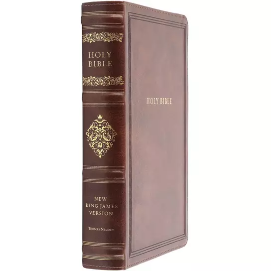 NKJV Sovereign Reference Bible, Personal Size, Imitation Leather, Brown NKJV Sovereign Reference Bible, Personal Size, Imitation Leather, Brown