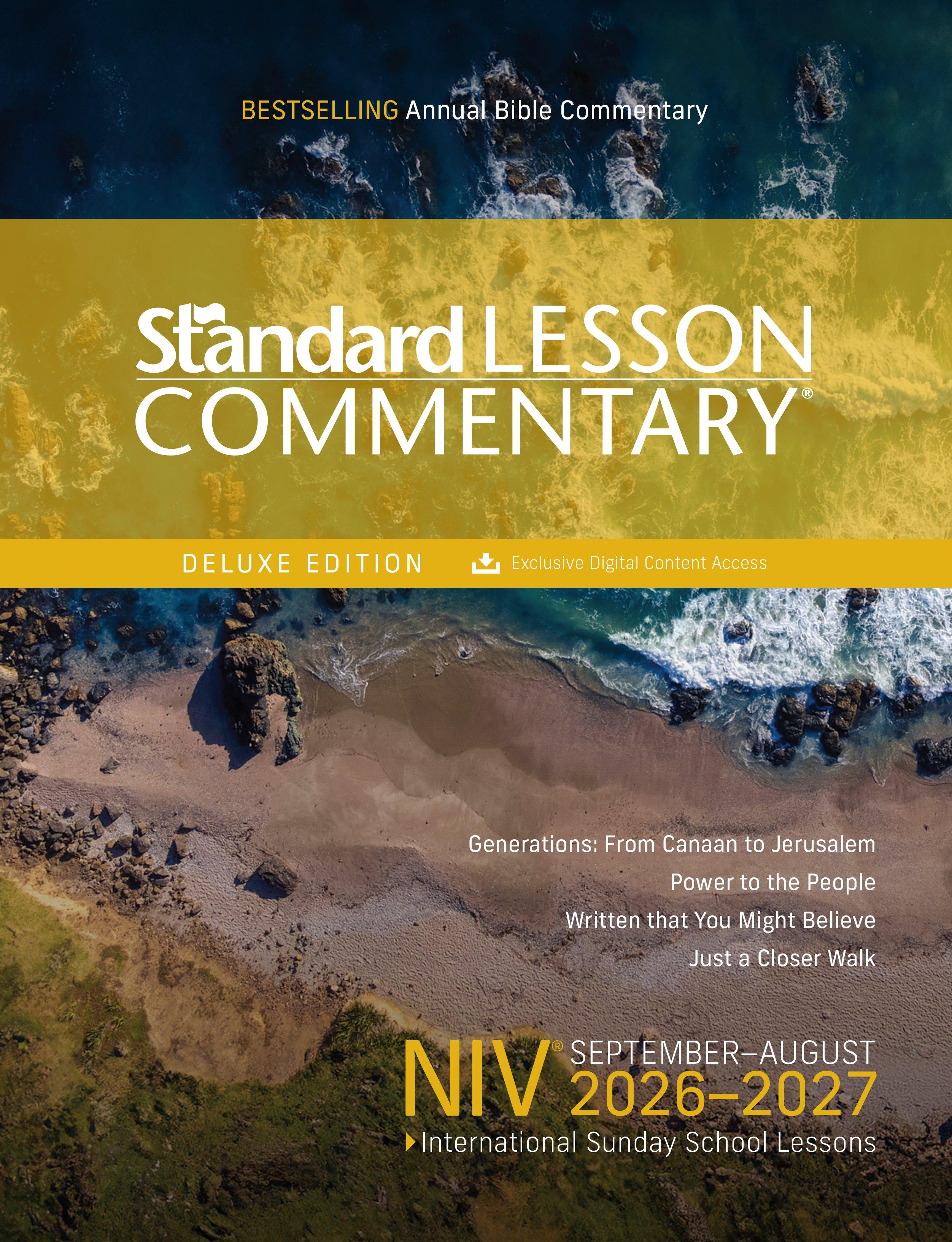 NIV Standard Lesson Commentary 2026-2027, Deluxe Ed., by David C