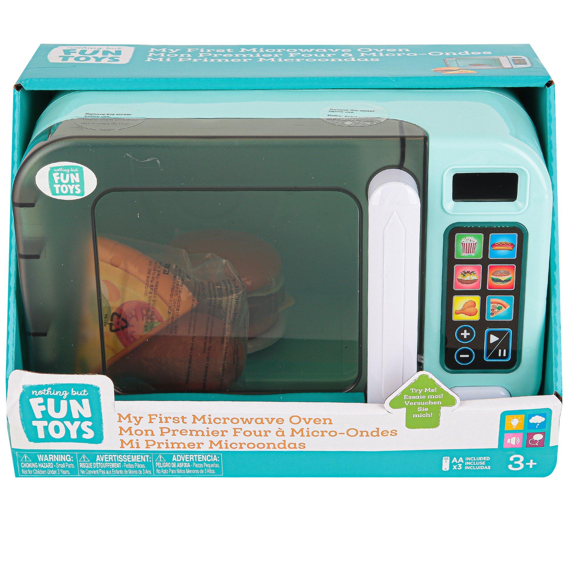 My First Microwave Lights Sound Playset 8 Pieces Mardel 3998523