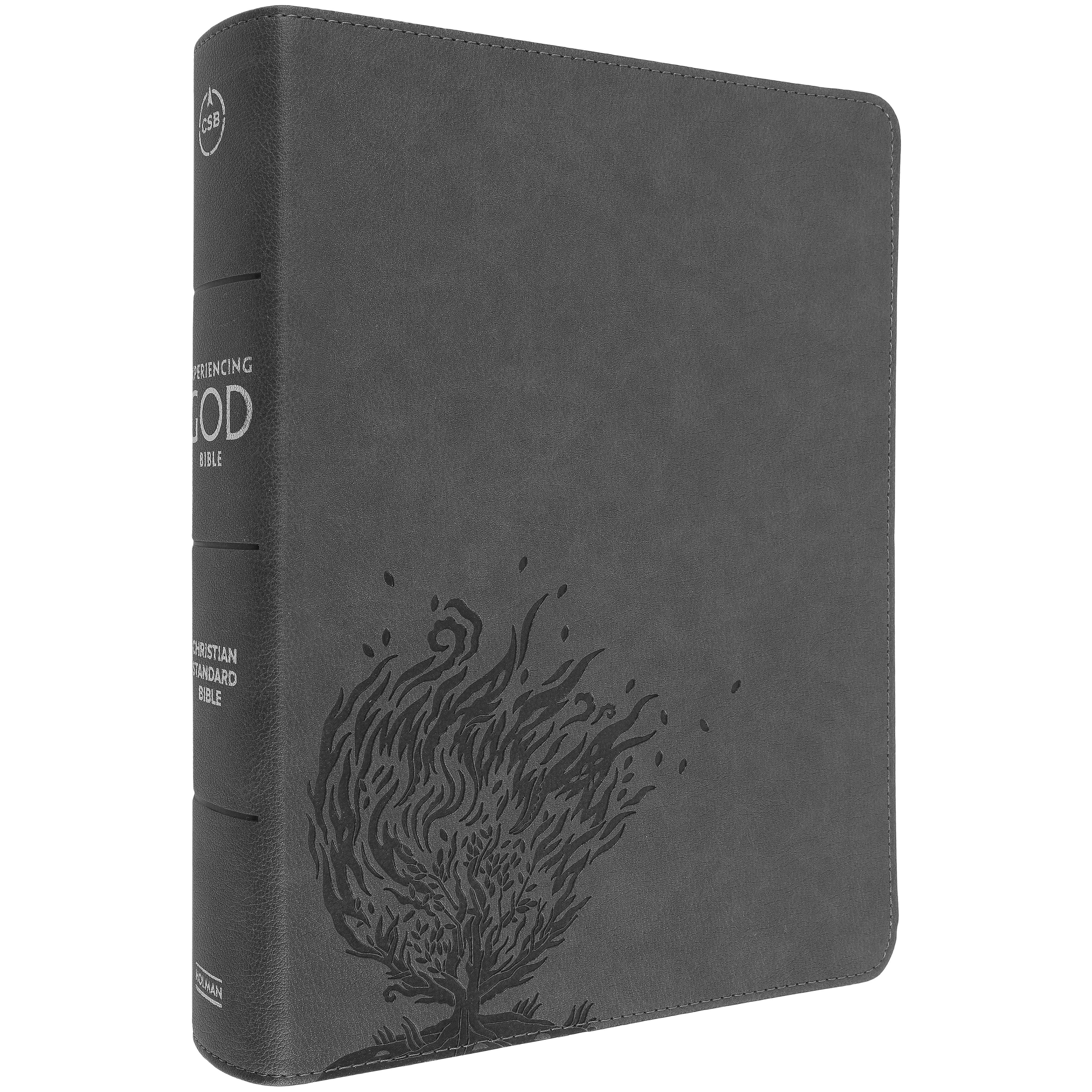 CSB Experiencing God Bible, Imitation Leather, Charcoal | Mardel