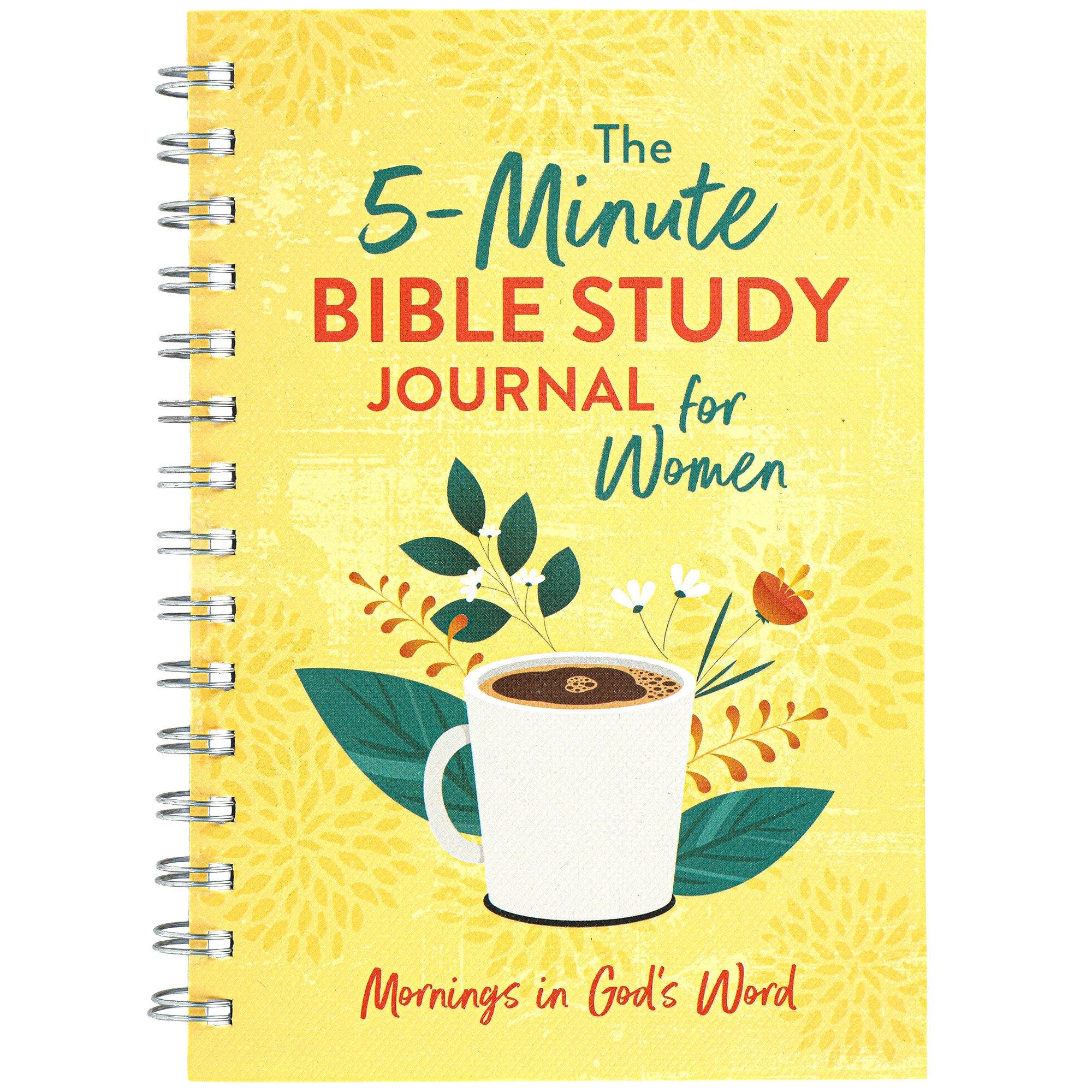 The 5 Minute Bible Study Journal for Women Spiralbound | Mardel 