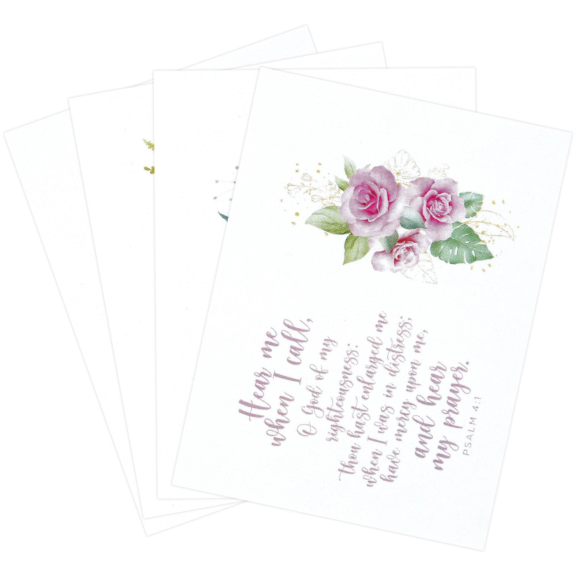 Watercolor Flower Scripture Prayer Cards | Mardel | 4052635